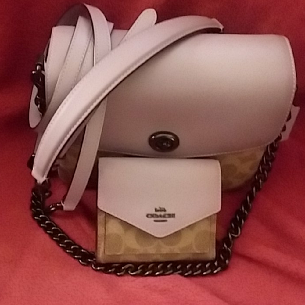 Coach Cassie 19 purse and wallet set